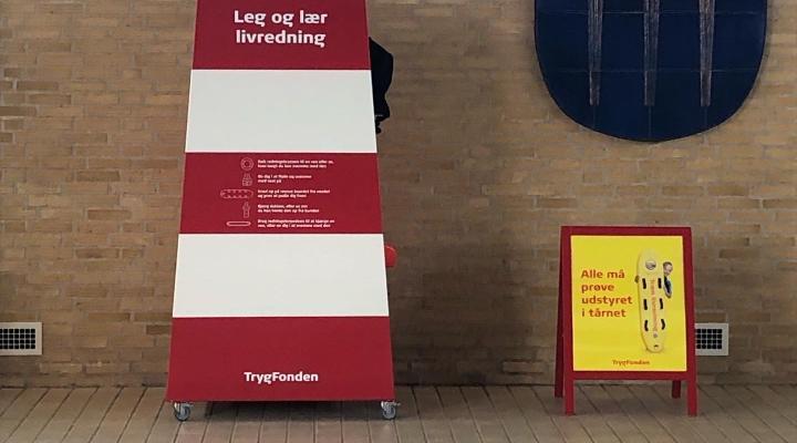 Nyt livreddertårn i svømmehallen 